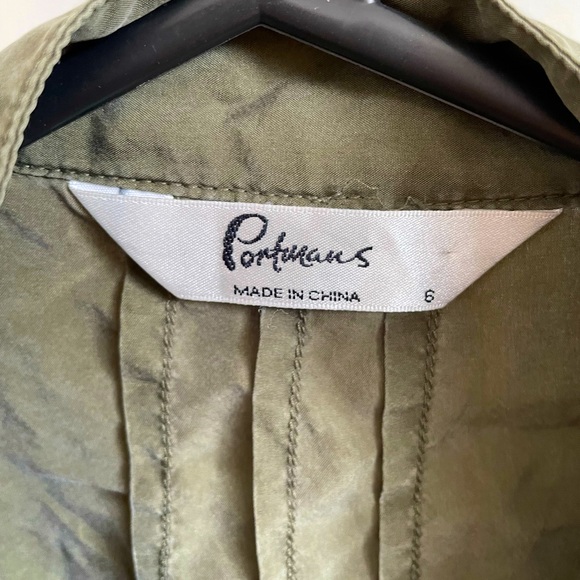 Portman’s || Crop Dress Jacket || Olive - Picture 2 of 4
